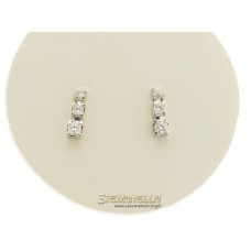 BLISS orecchini Audrey oro bianco 18kt e diamanti referenza 1498800